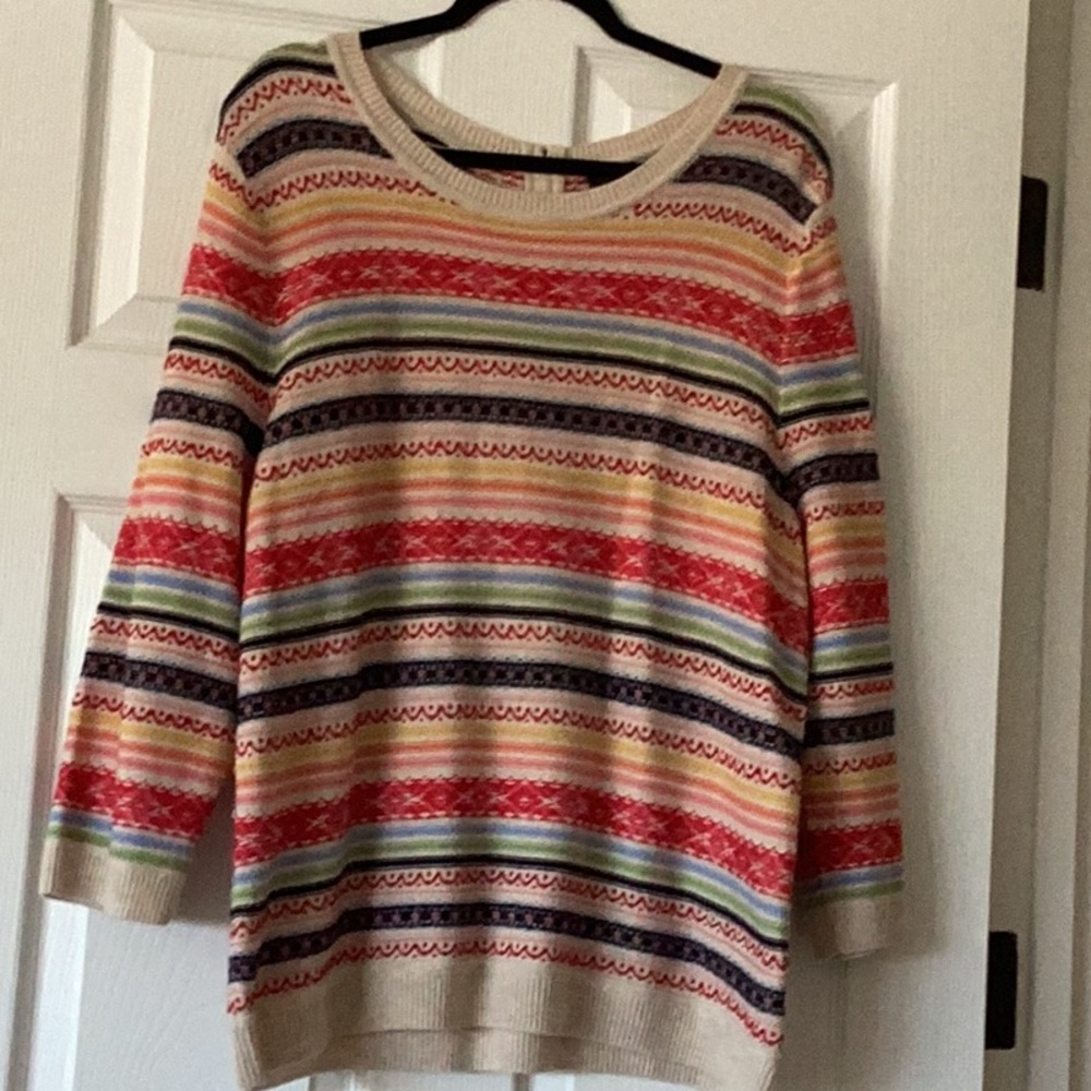Multicolor Talbots sweater